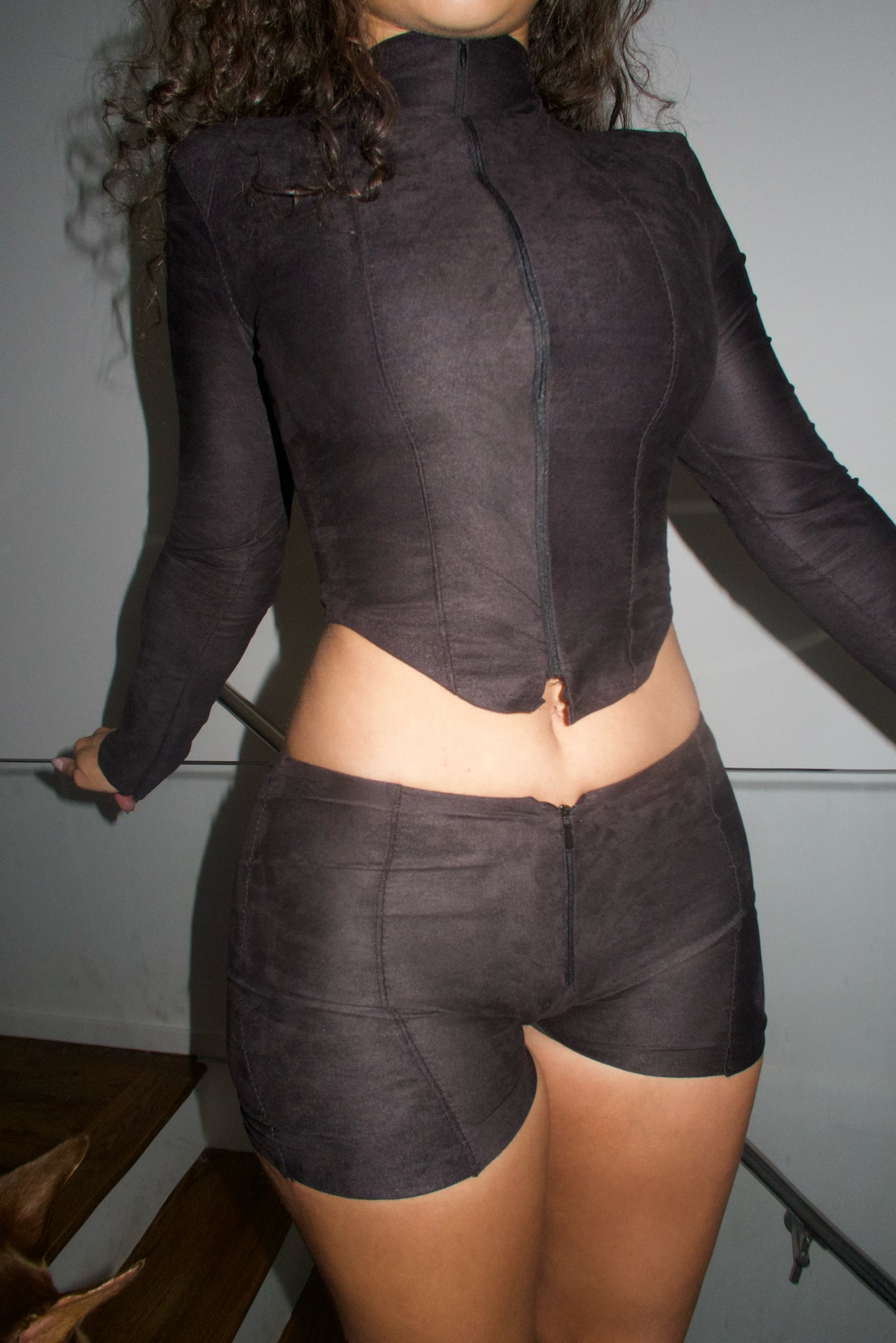 "Daim Short" Noir image 2