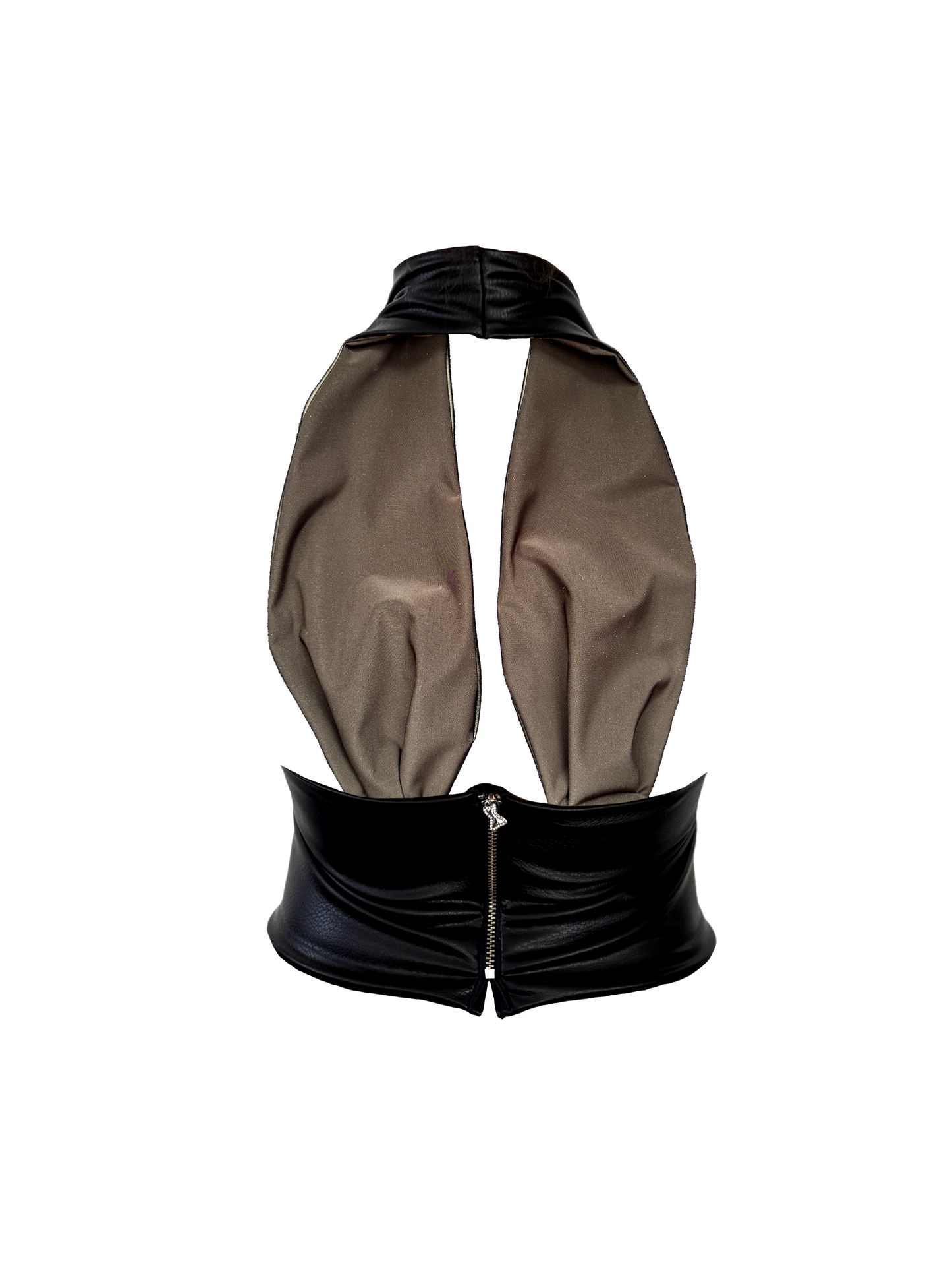 "Moto Halter" Noir image 1