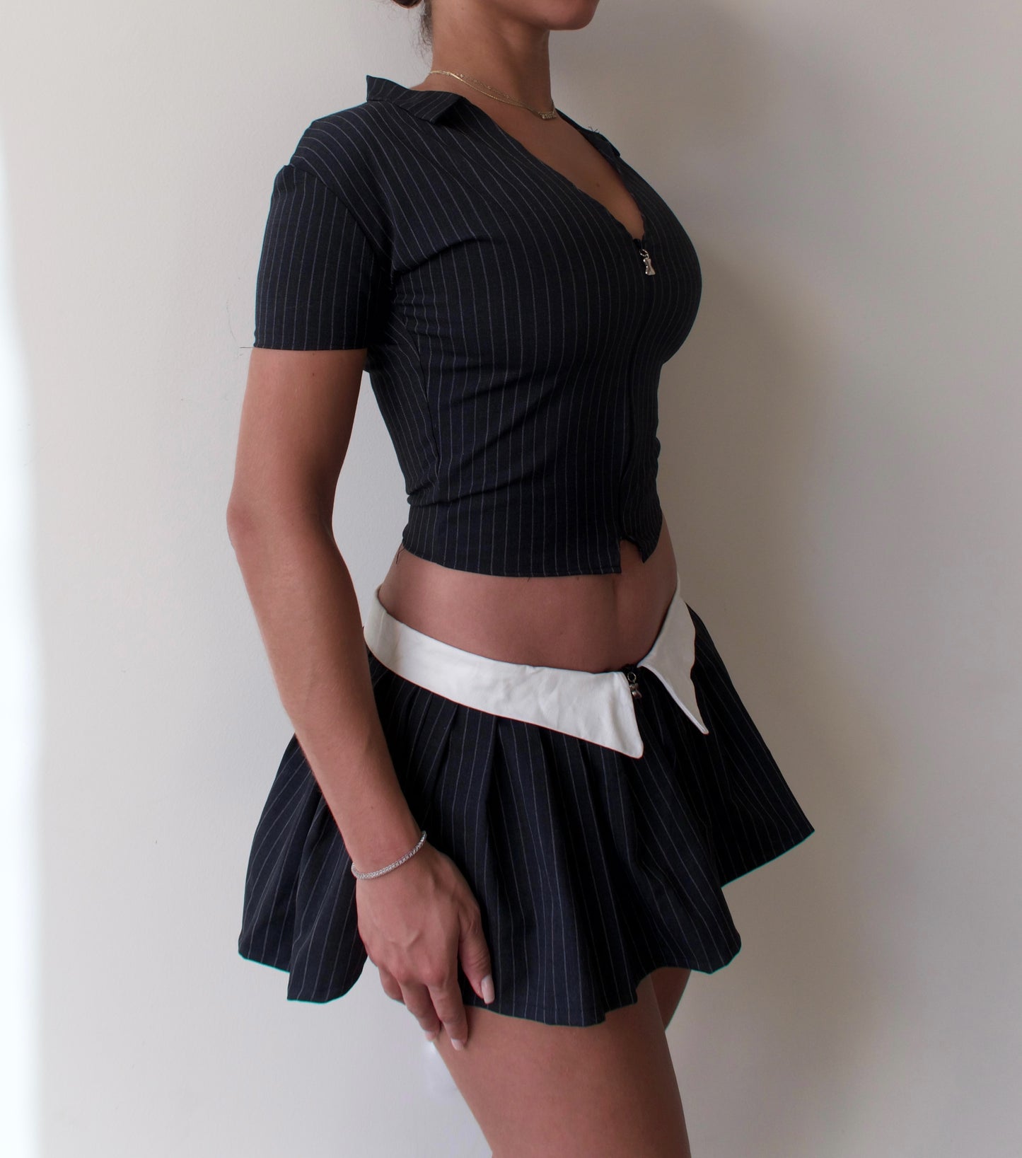 "Tuxedo" Top