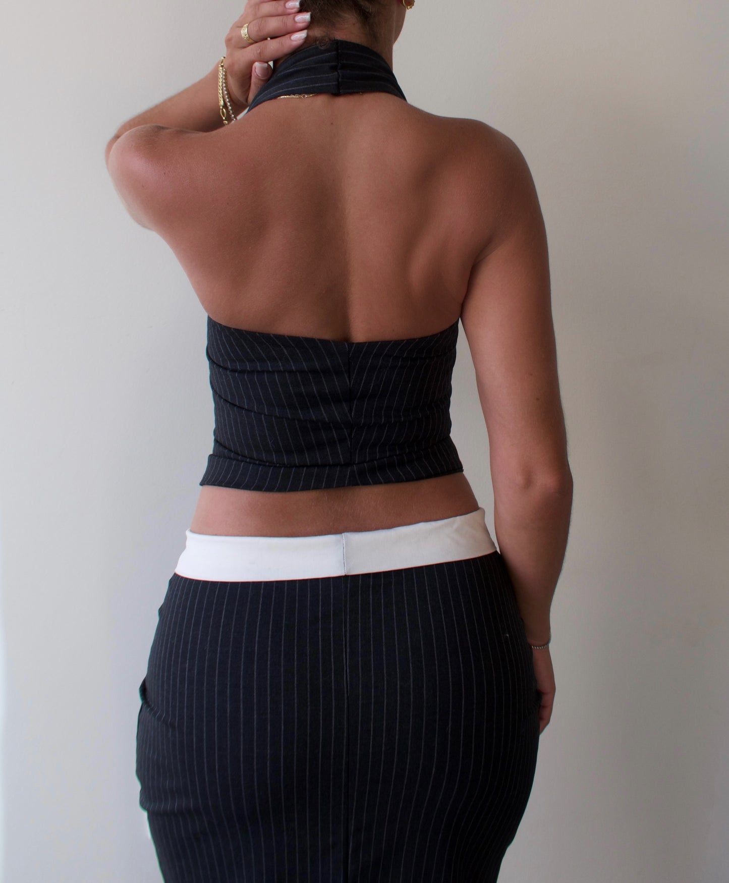 "Tuxedo" Halter