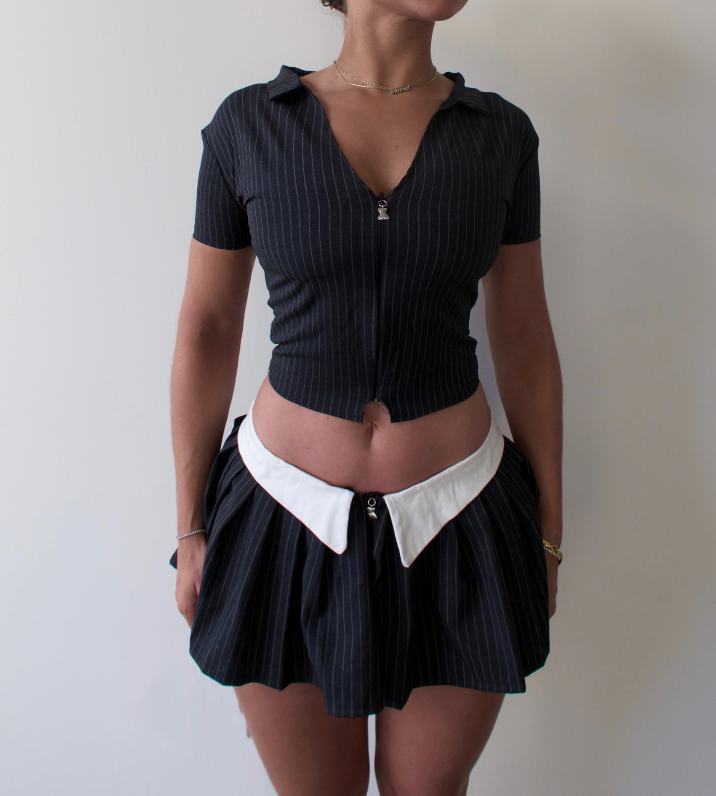 "Tuxedo" Top