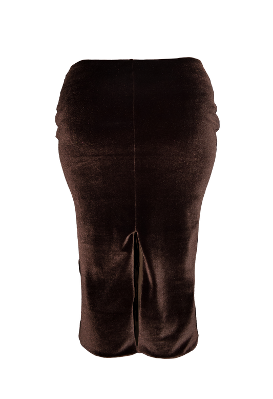 "Velour Midi" Chocolat