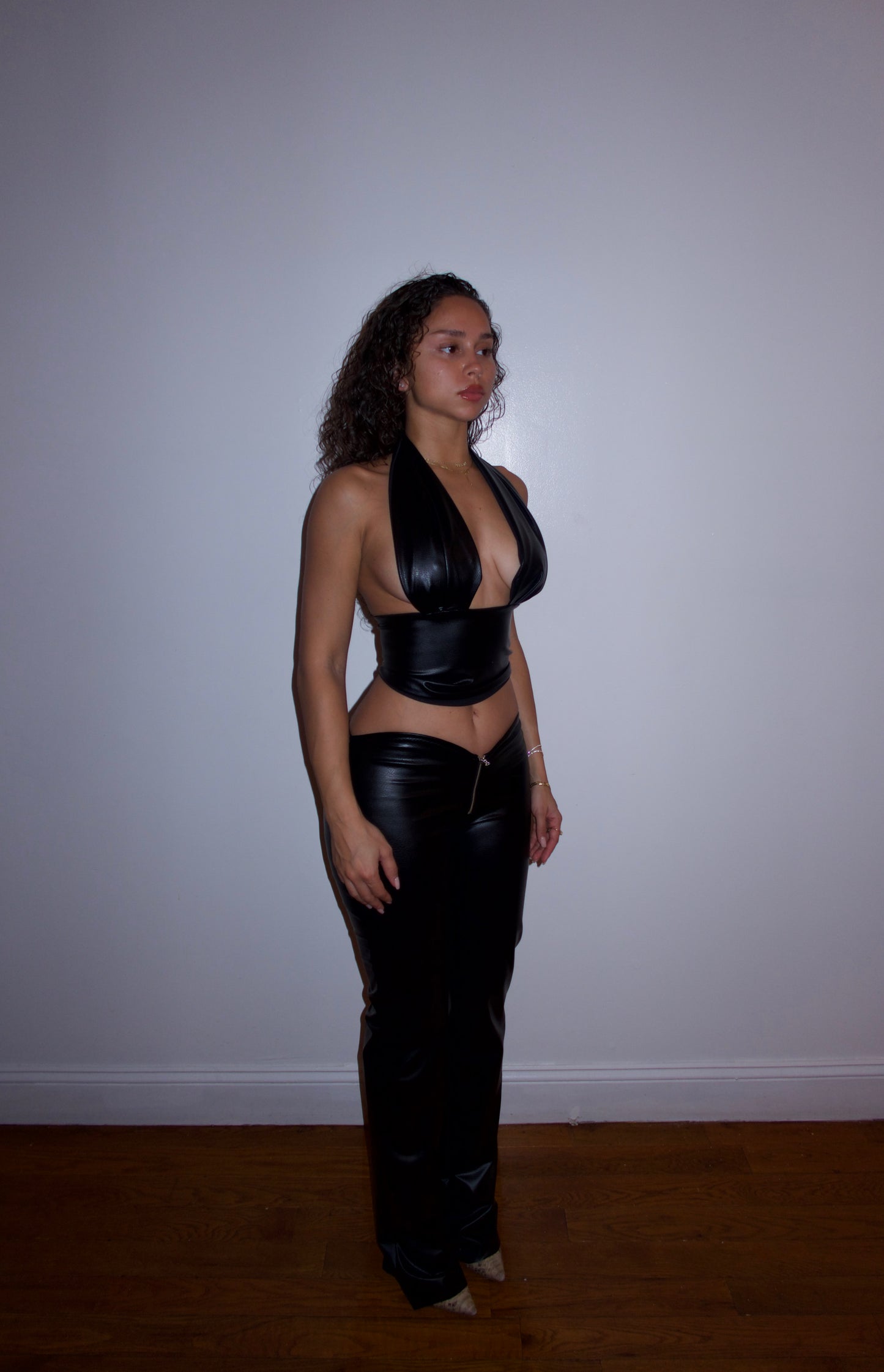 "Moto Pant" Noir image 2
