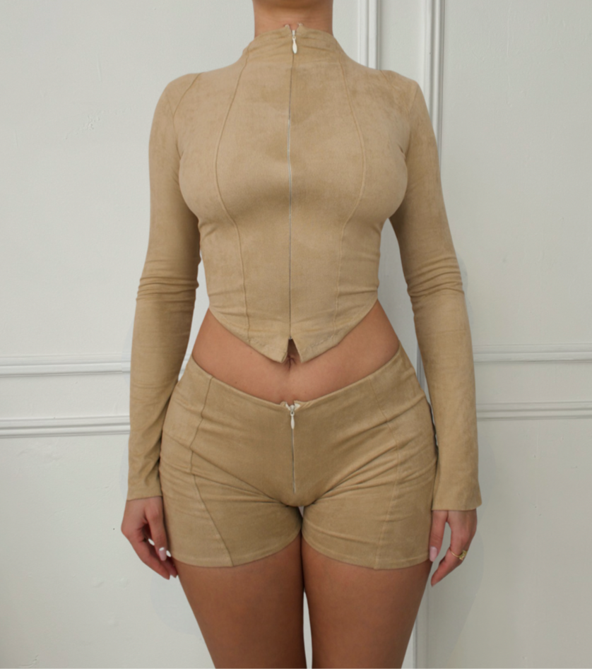 "Daim Jacket" Crème image 0