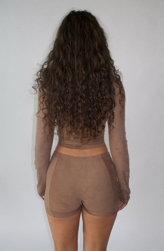 "Daim Short" Chocolat image 1