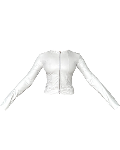 "Moto Jacket" Lait image 0