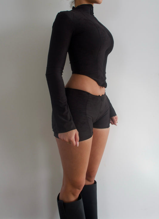 "Daim Jacket" Noir image 0