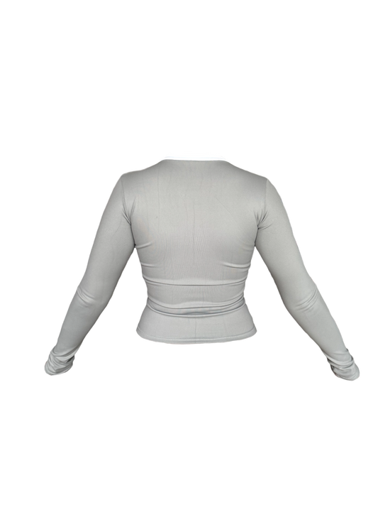 "Paris Long Top" Gris image 1