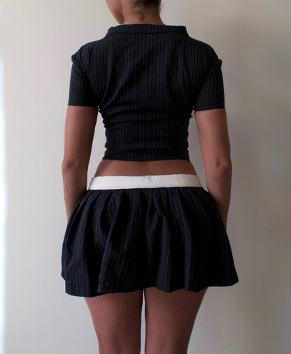 "Tuxedo" Top