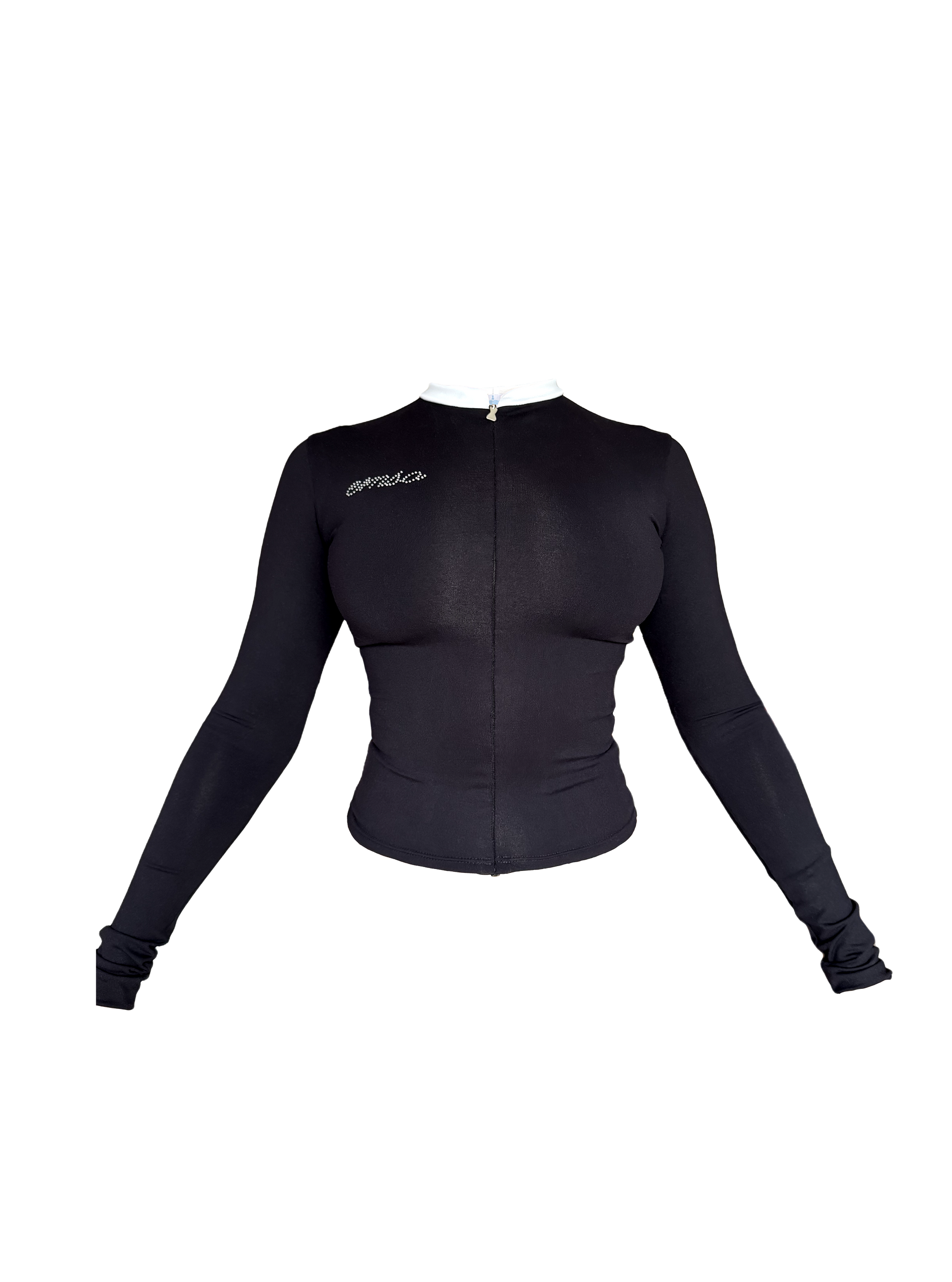 "Paris Long Top" Noir image 0