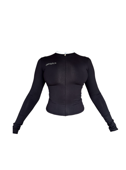 "Paris Long Top" Noir image 0