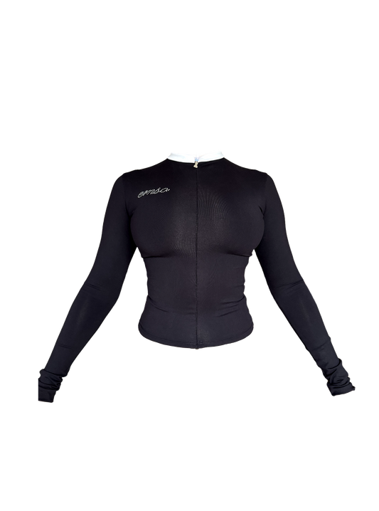 "Paris Long Top" Noir image 0