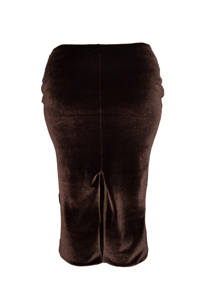 "Velour Midi" Chocolat