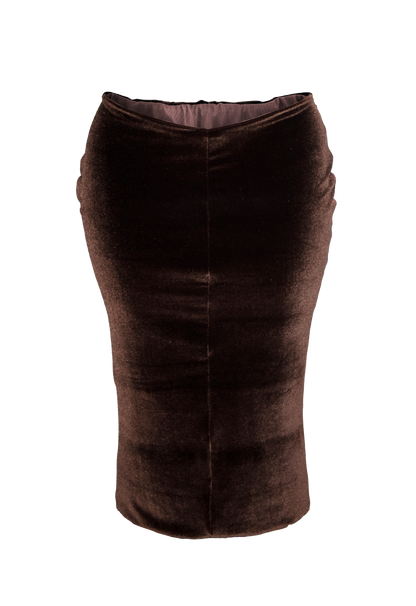 "Velour Midi" Chocolat