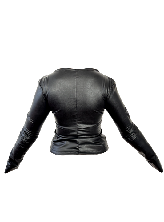 "Moto Jacket" Noir image 1