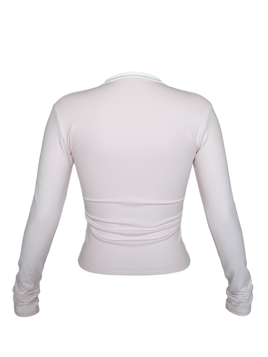 "Paris Long Top" Rose