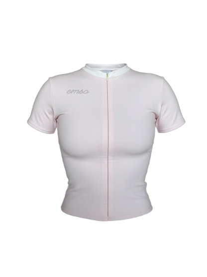 "Paris Short Top" Rose