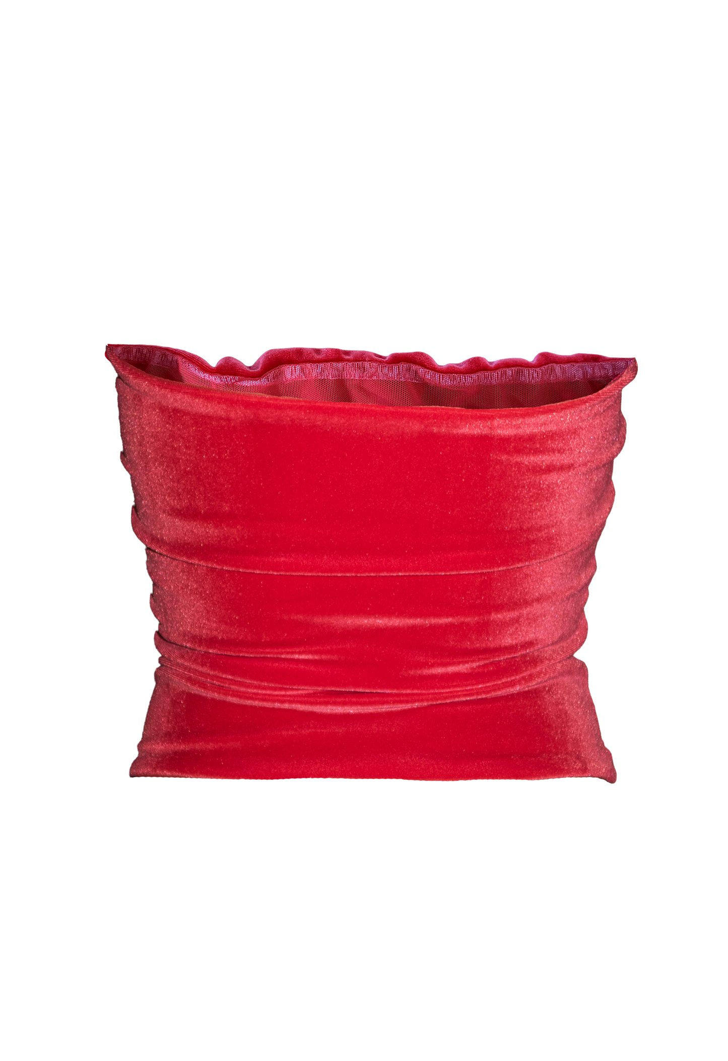 "Velour Tube" Cerise