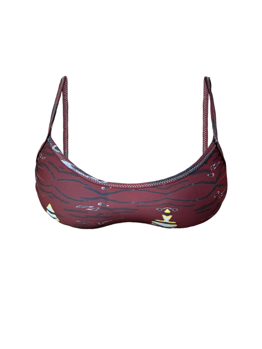 "Tigre" Bikini Top