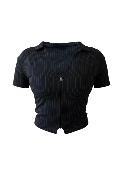 "Tuxedo" Top