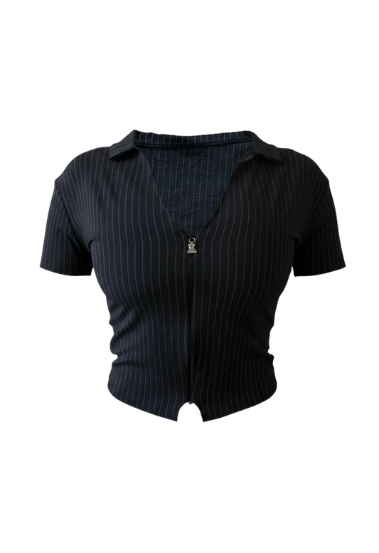 "Tuxedo" Top